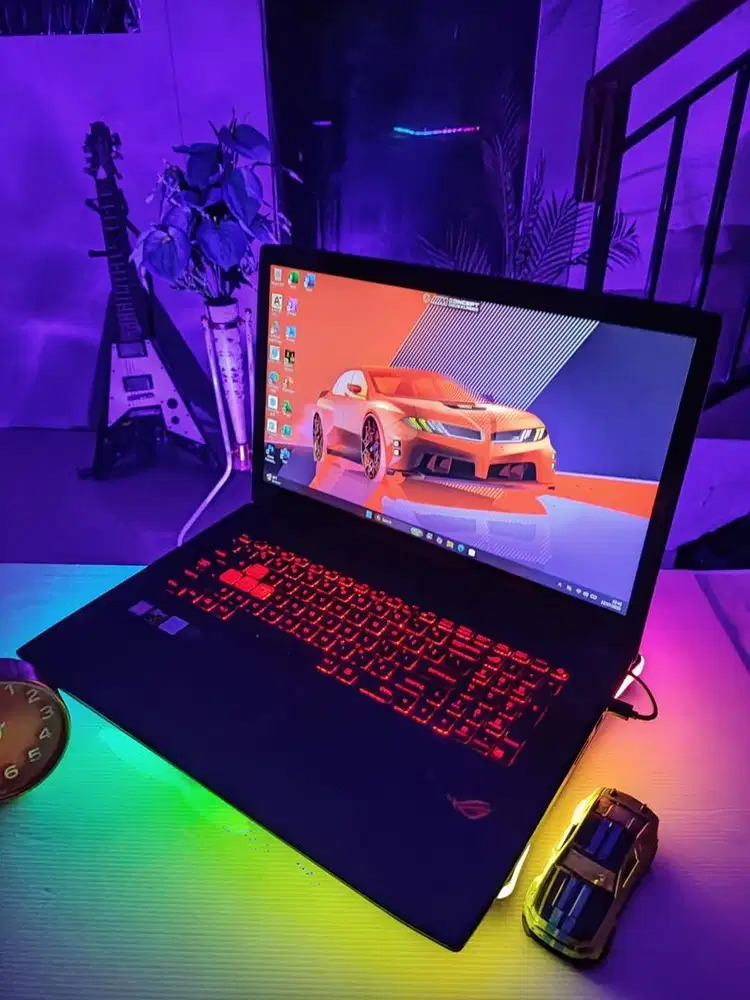 Laptop Gaming ASUS ROG Core i7 Ram 16gb Ssd+Hdd Vga Nvidia Vram 6gb