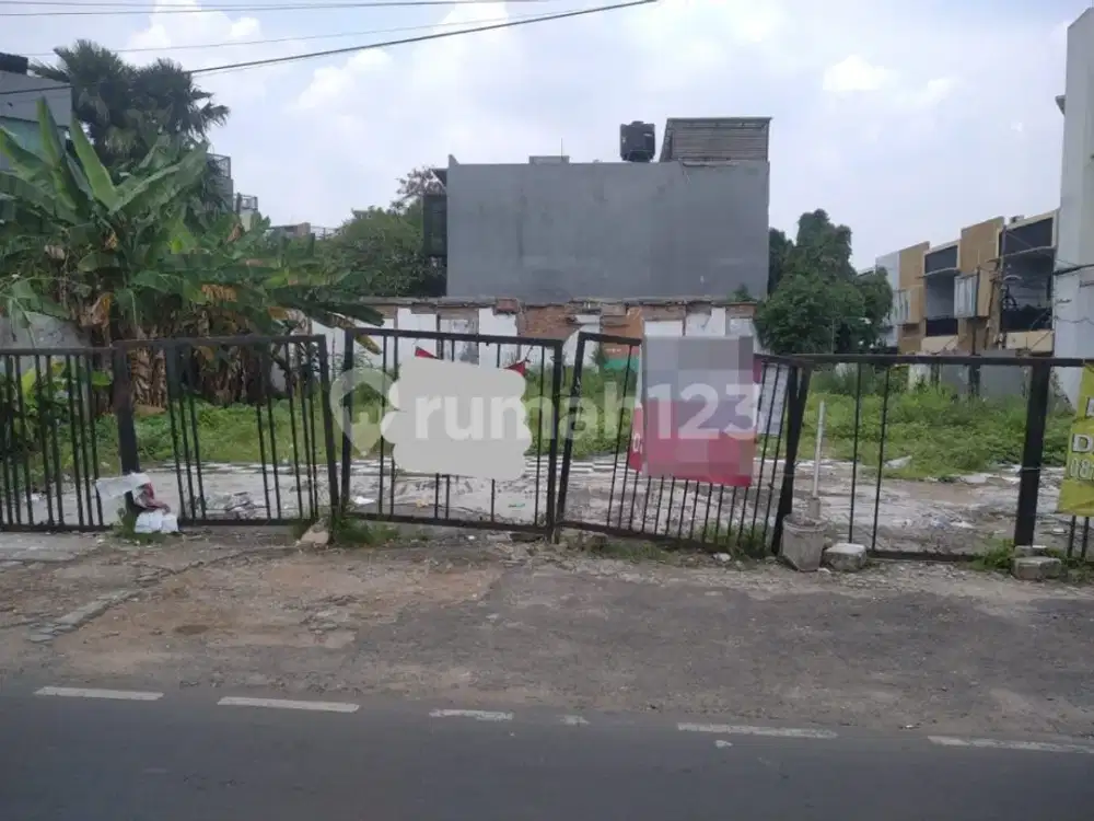 Tanah Luas Pinggir Jalan Lokasi Strategis di Pasar Minggu, Jakarta Selatan