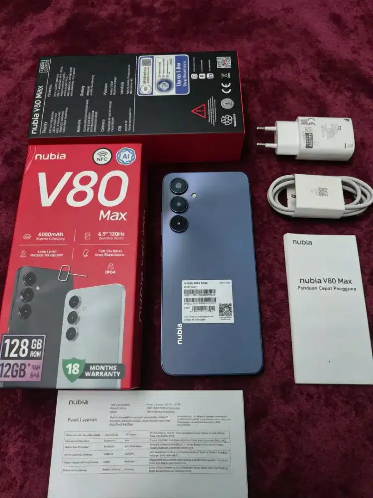 Zte Nubia V80 Max . Nominus & Fullset