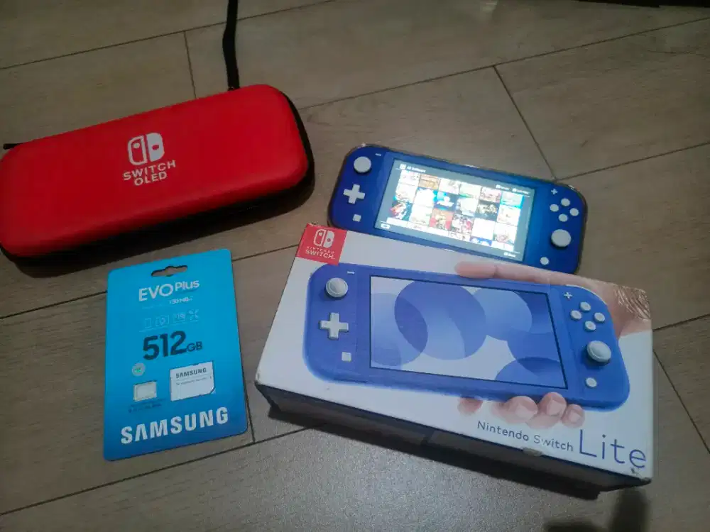 Jual/TT Nintendo Switch 512gb Lengkap Mulus Full Games Siap Pake