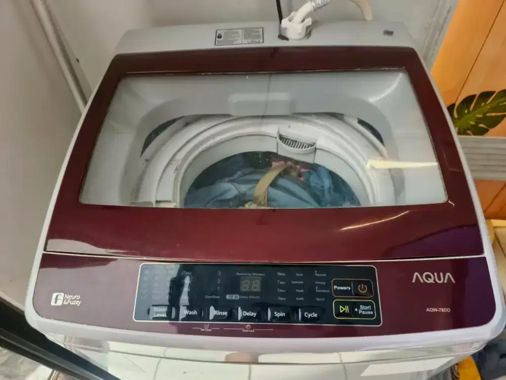 Mesin Cuci Sharp Aqua Seri AQW-788DD ( 1 tabung ) bekas
