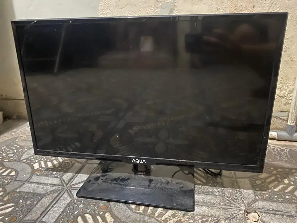 Dijual TV Second Aqua 24 Inch. Minus Layar Mati saja