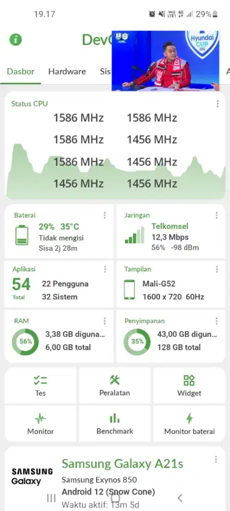 Samsung a21s 6/128