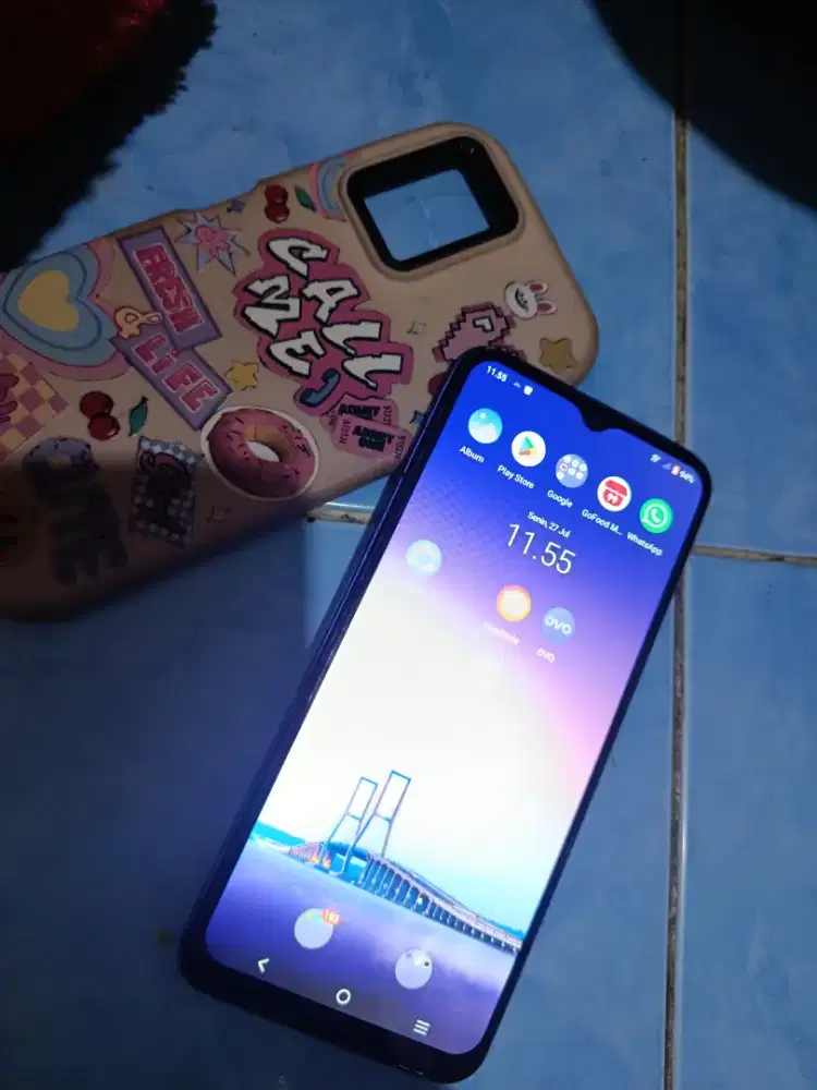 Jual HP vivo y21 jam 4/64  fre cassan ga pake kardus