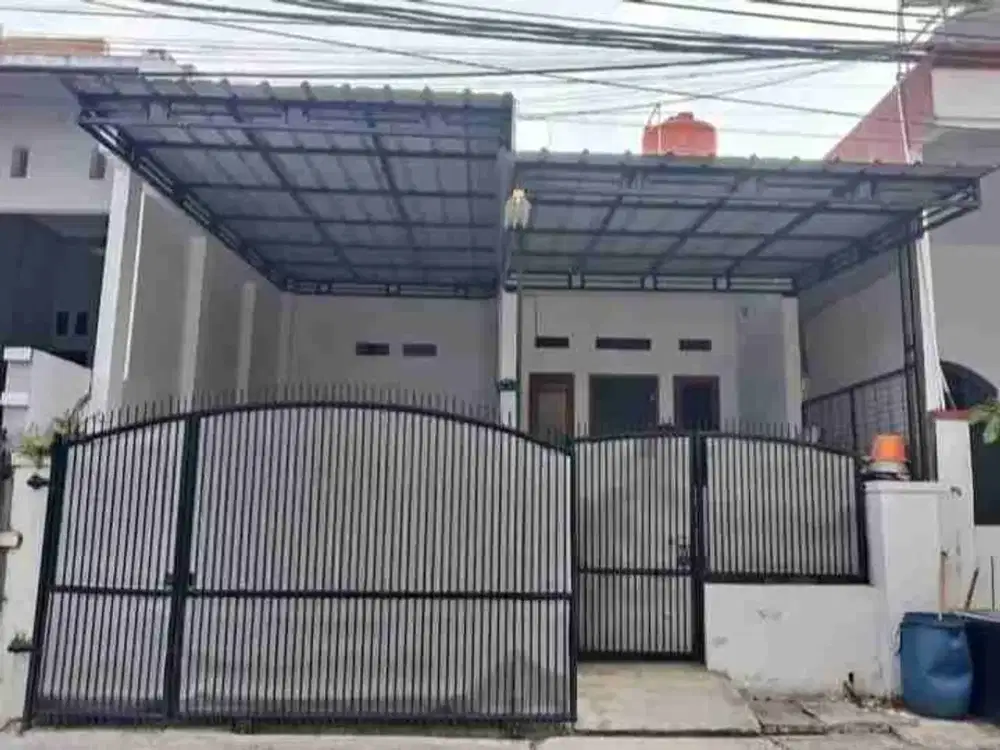 DIJUAL RUMAH BANGUNAN BARU 1,5 LANTAI DI PONDOK UNGU PERMAI