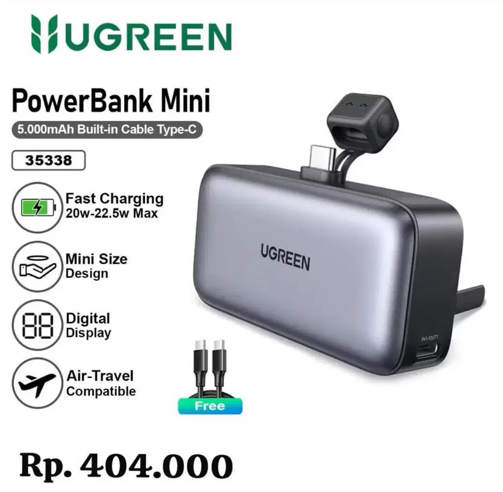 PB MINI UGREEN 5000mAh