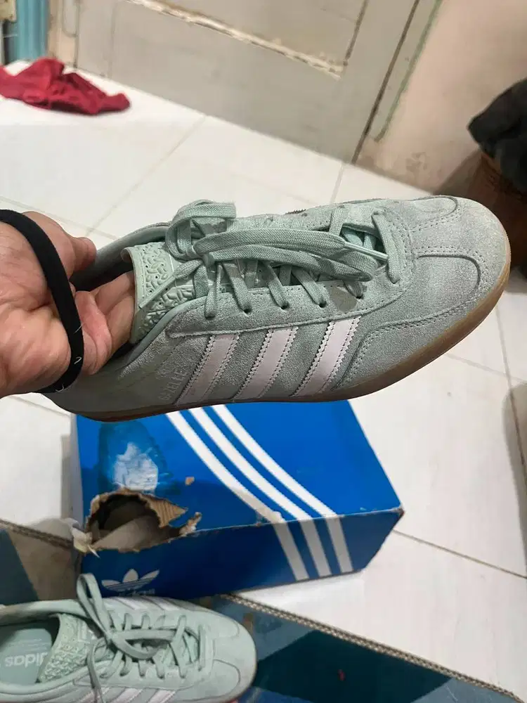 Adidas gazzele hijau tosca