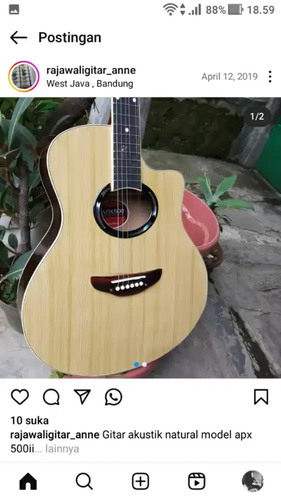 Gitar Akustik, 600k, 500k, 300k