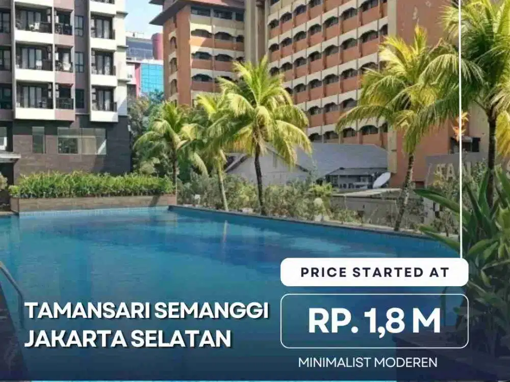 DIJUAL APARTEMEN TAMANSARI SEMANGGI, JAKARTA SELATAN