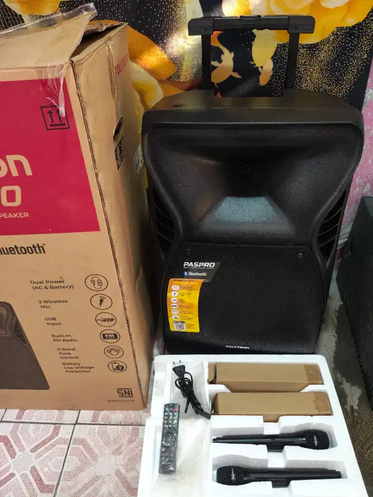 Spiker Portable Polytron PASPRO15F5