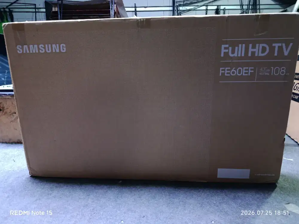 Samsung Full HD Smart TV 43 inc (Seri FE60EF) Kondisi Baru.