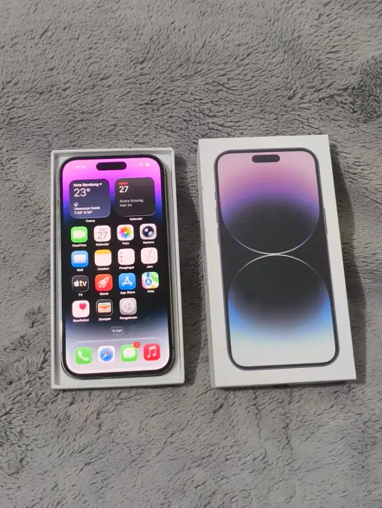 IPhone 14 Pro 128 GB Purple Beacukai