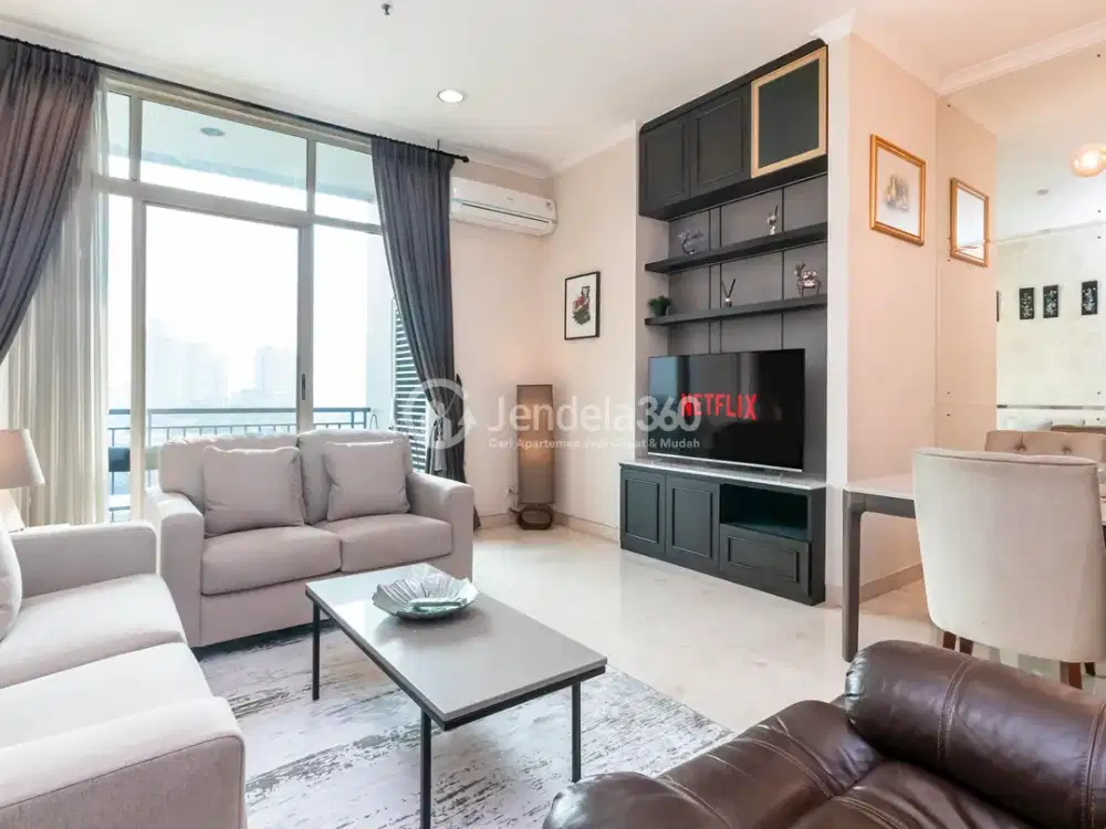 Disewakan Apartemen Senayan Residence tipe 3BR Full Furnished | SRCD027