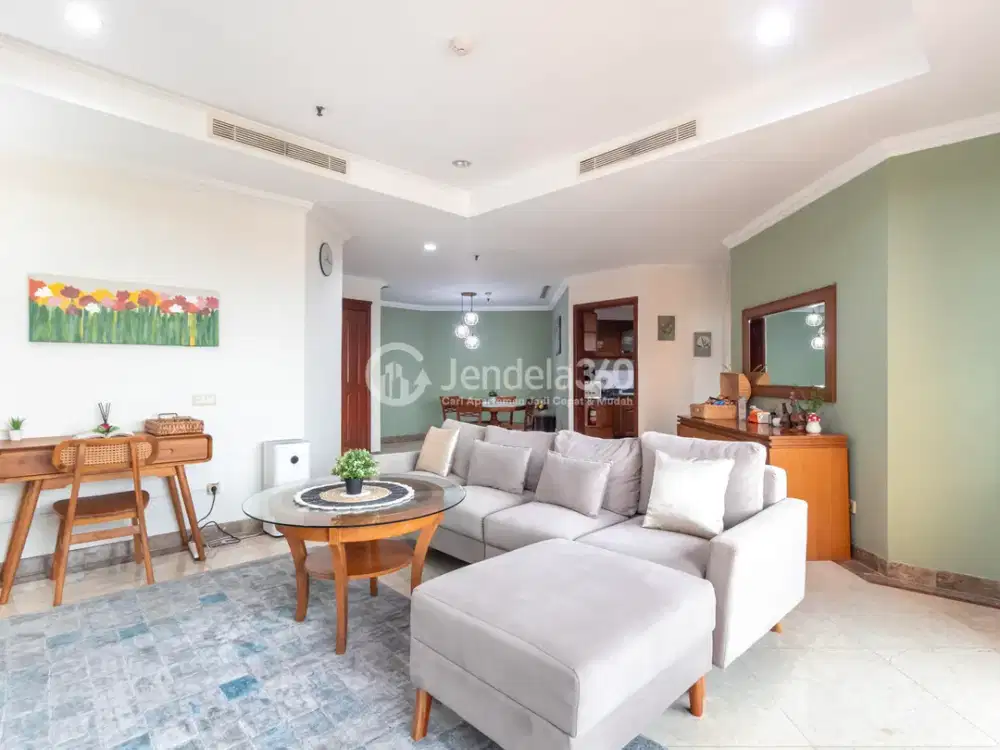 Disewakan Apartemen Kusuma Chandra tipe 2BR Full Furnished | KCRC003
