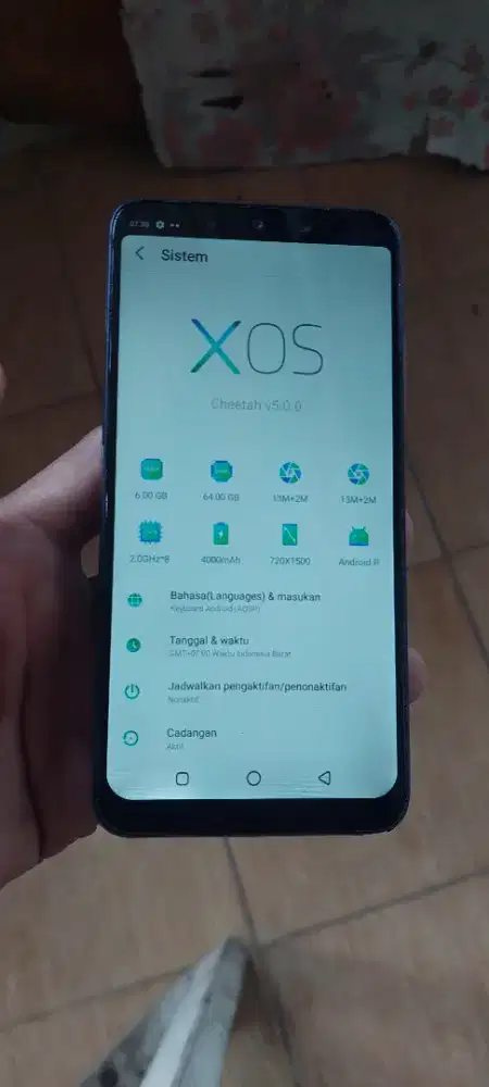 Infinix hot 7 pro 6.64 nepis normal jaya