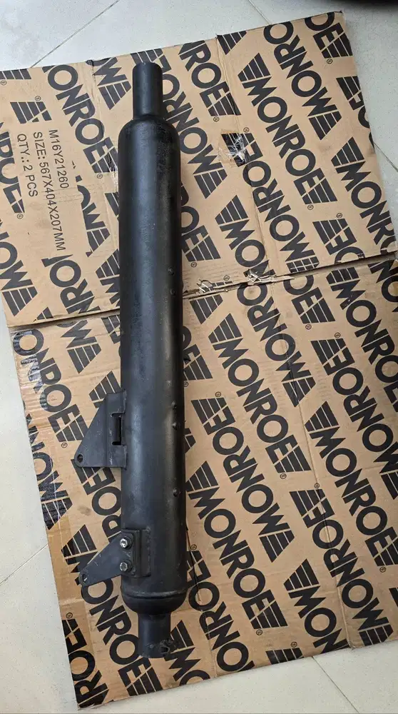 Knalpot Royal Enfield BLACK MATE 500 CC