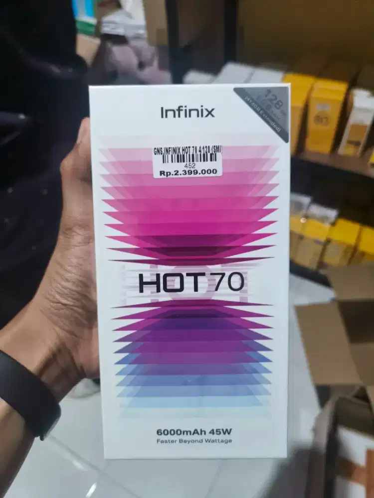 INFINIX HOT 70 4/128 | ATLANTIS DAHSYAT