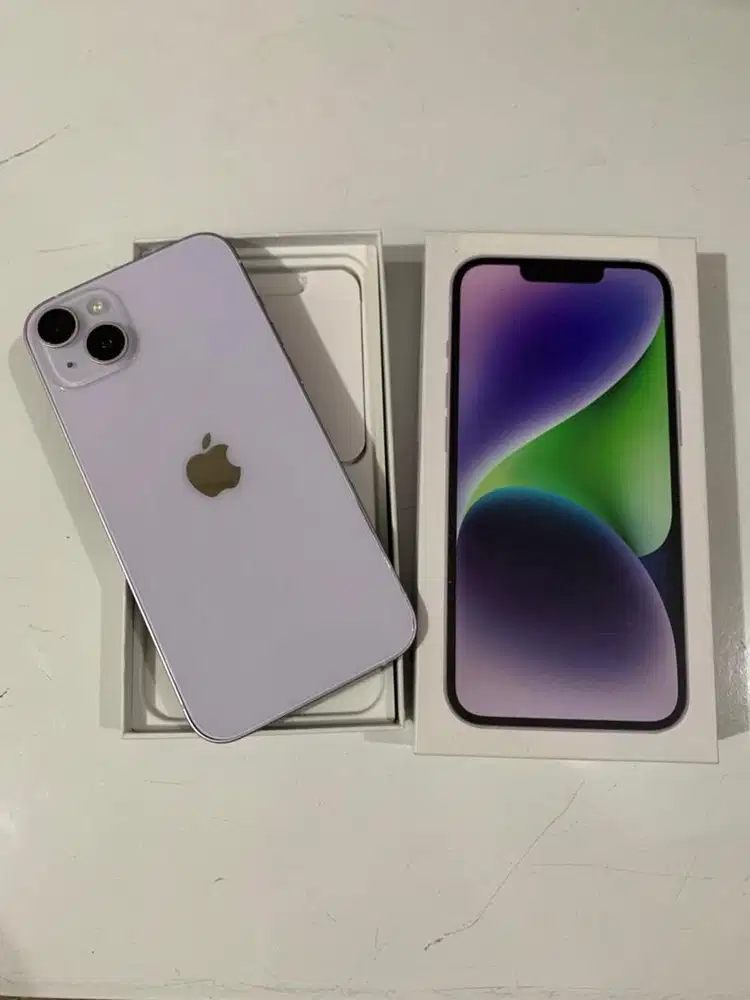 Iphone 14 plus 128gb fullset mulus no minus