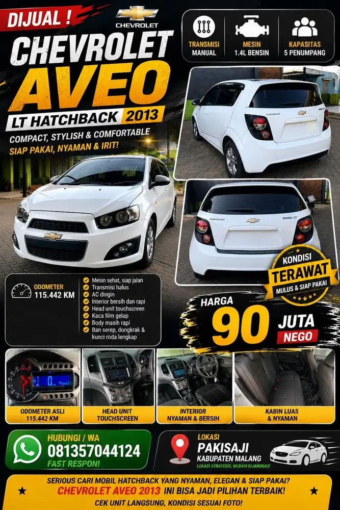 Chevrolet aveo 1.4 mt