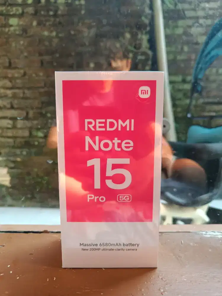 Redmi Note 15 Pro 5G 8+8/256GB Segelbox New Garansi Resmi