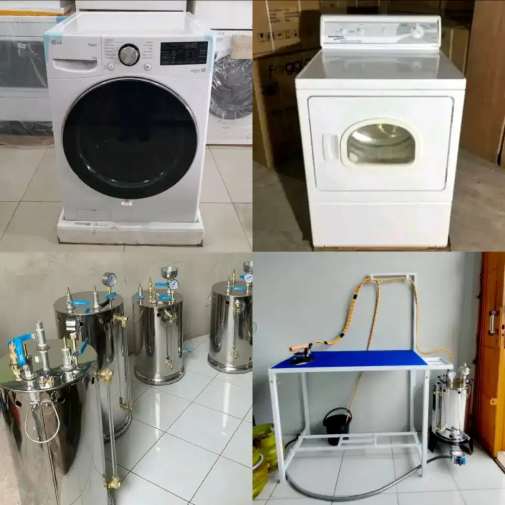 Mesin laundry - paket lengkap usaha laundry