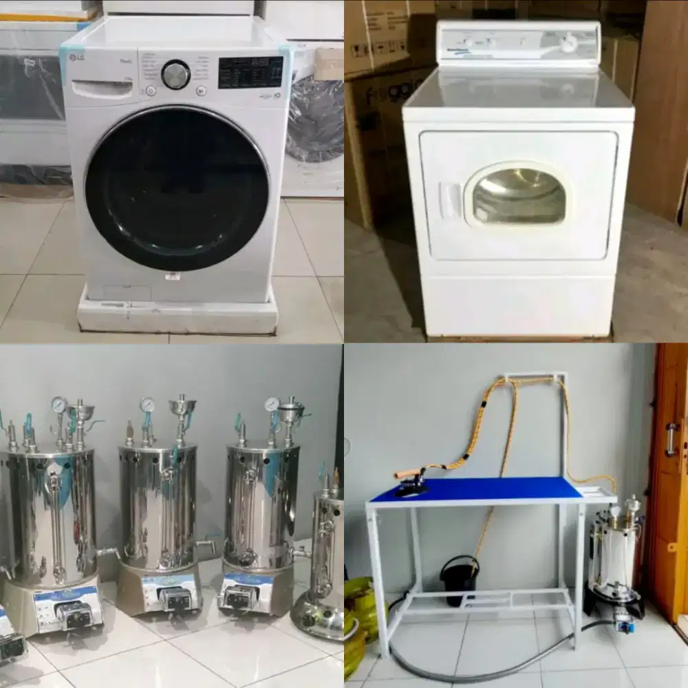 Mesin laundry - paket lengkap usaha laundry