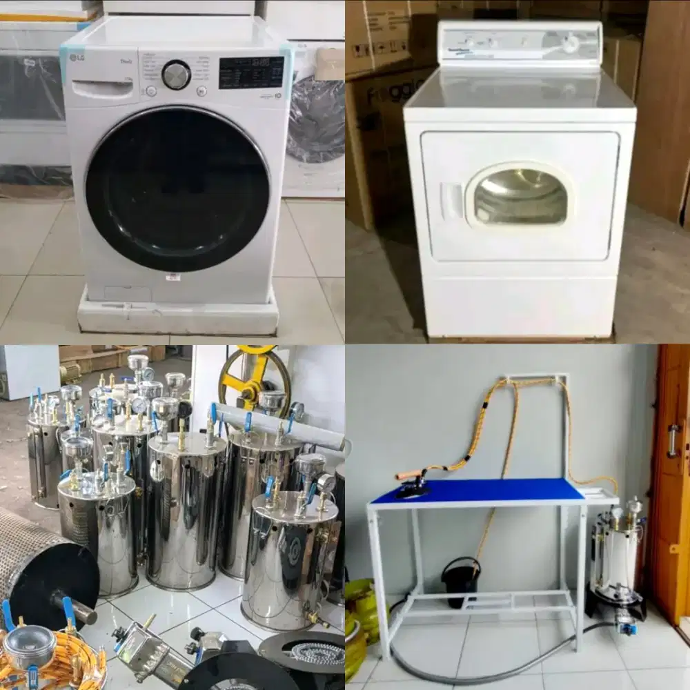 Mesin laundry - paket lengkap usaha laundry