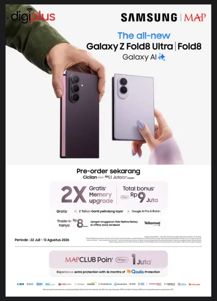 Pre order galaxy Foldable 8