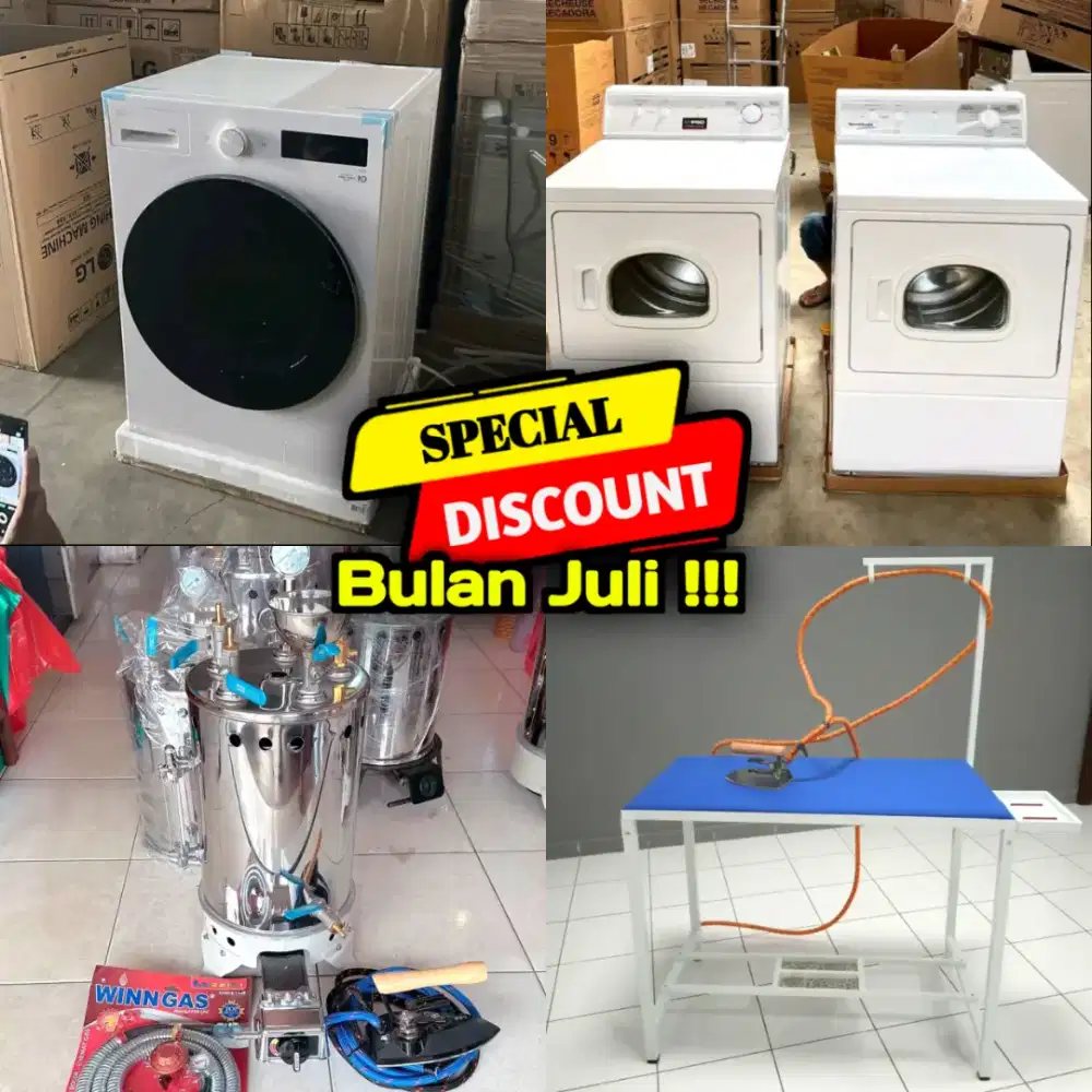 Mesin laundry - paket lengkap usaha laundry