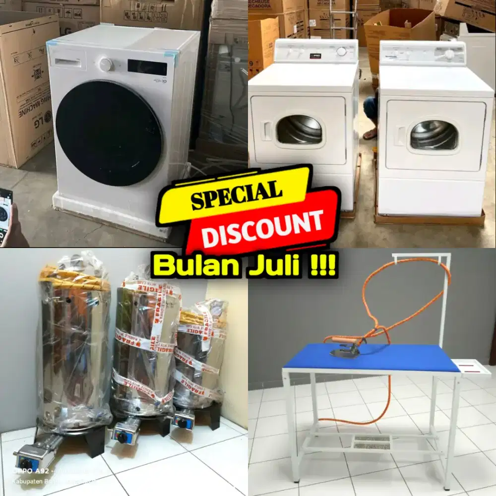 Perlengkapan laundry - paket lengkap usaha laundry