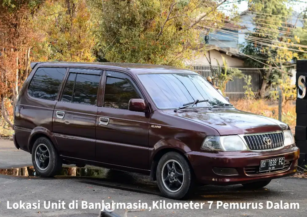 Toyota Kijang LGX Long sasis injeksi (bensin)