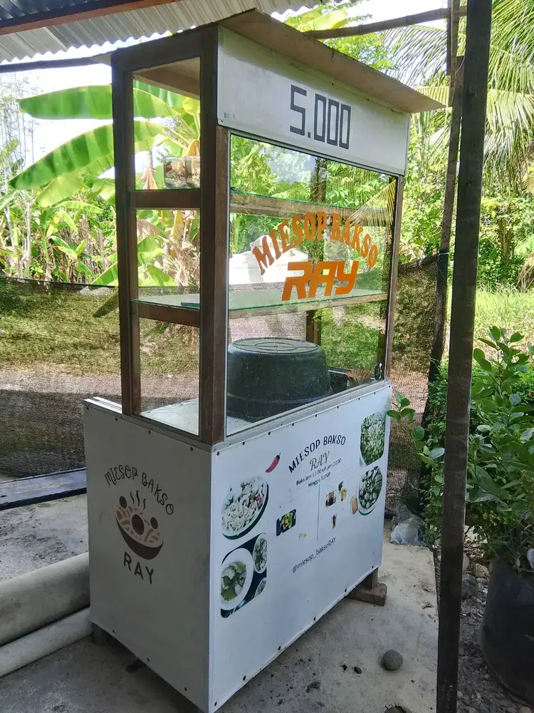 Jual rak bakso lebar kira 1mtr