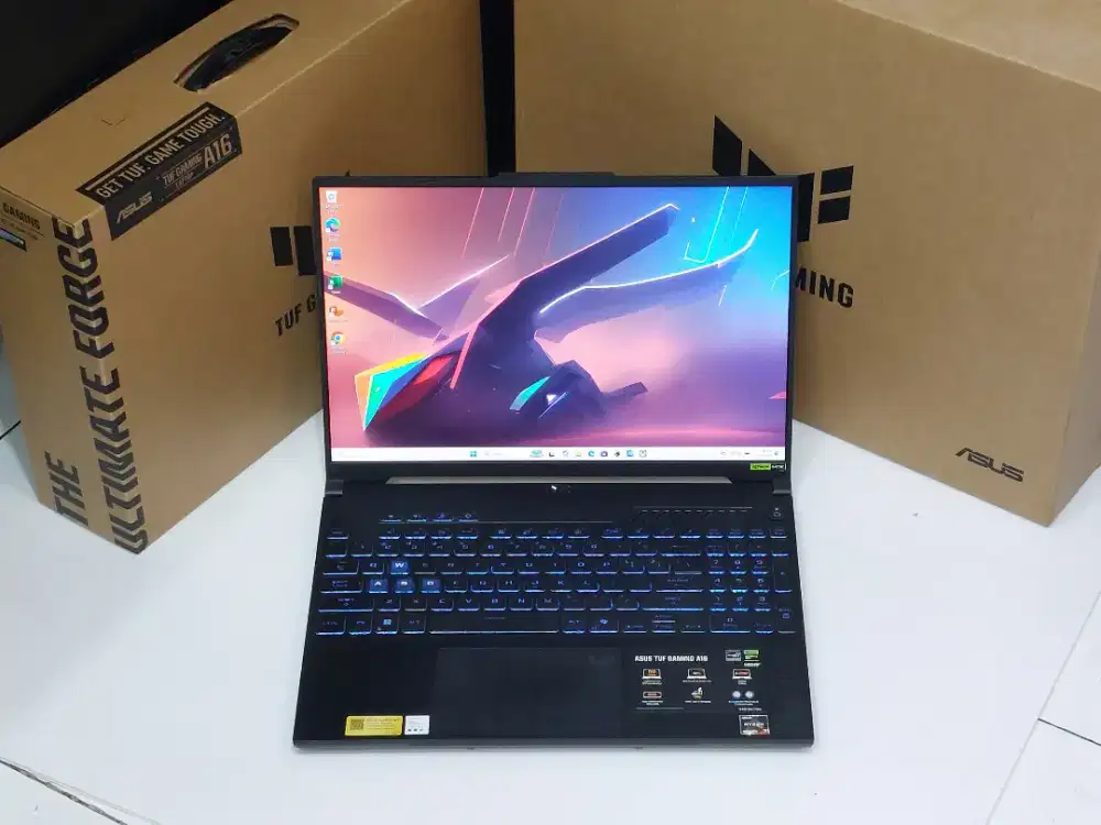 ASUS TUF A16 GARANSI RYZEN 7-7445H RAM 16GB 512GB