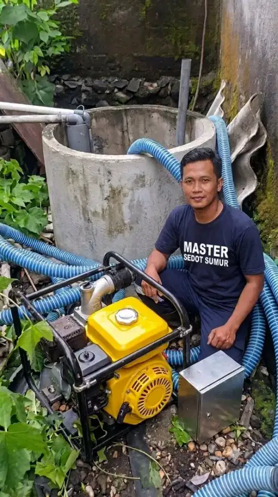 Saluran Mampet Sedot WC Selokan Kuras Sumur Tandon Wastafel Air Pipa