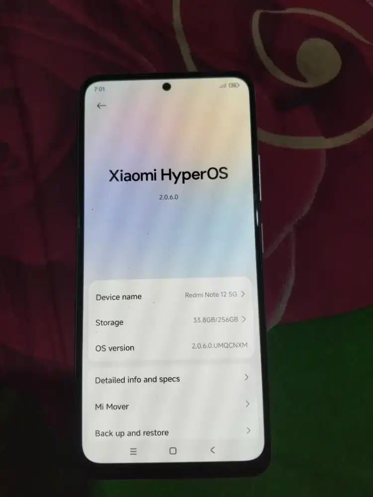 Jual Redmi note 12 5G