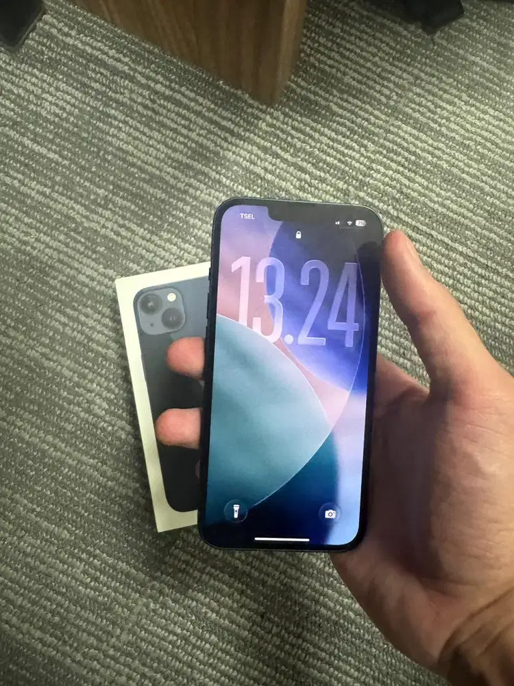 Iphone 13 128 MidnightBlue RESMI