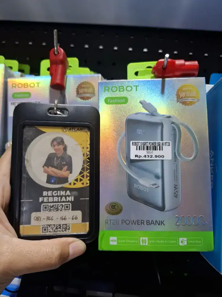 ROBOT SMART POWER BANK RT28 | ATLANTIS DAHSYAT