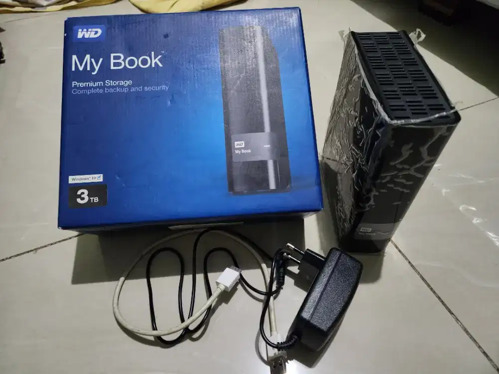 Hardisk WD my book 3 TB like new