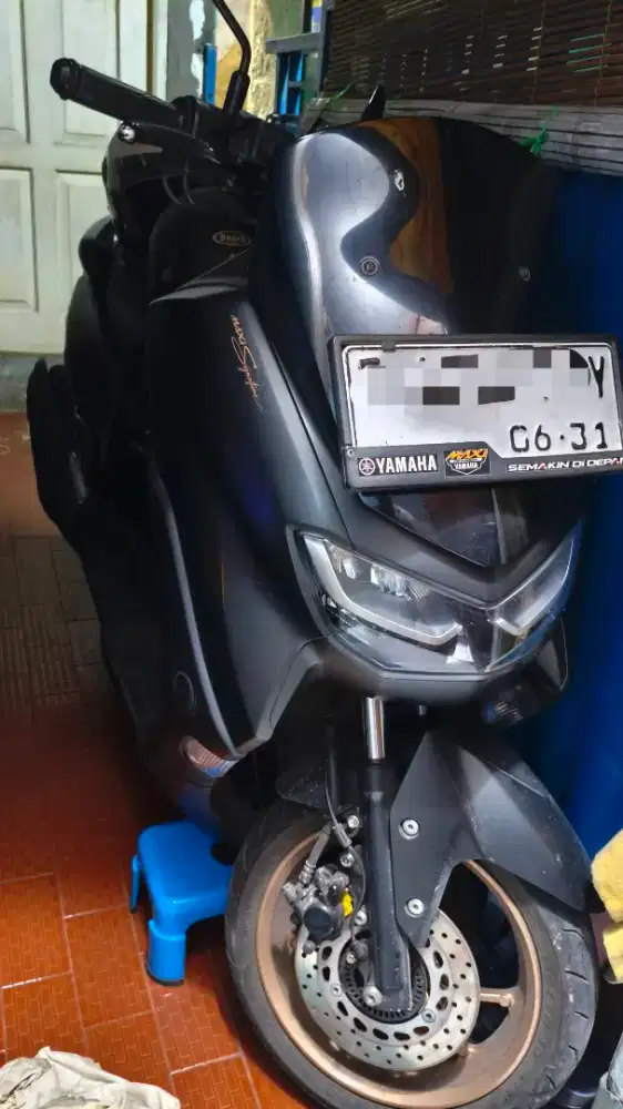 Nmax New 155 Hitam Dof Thn 2021 Kumplit, Km Rendah, Pajak On F Kab.