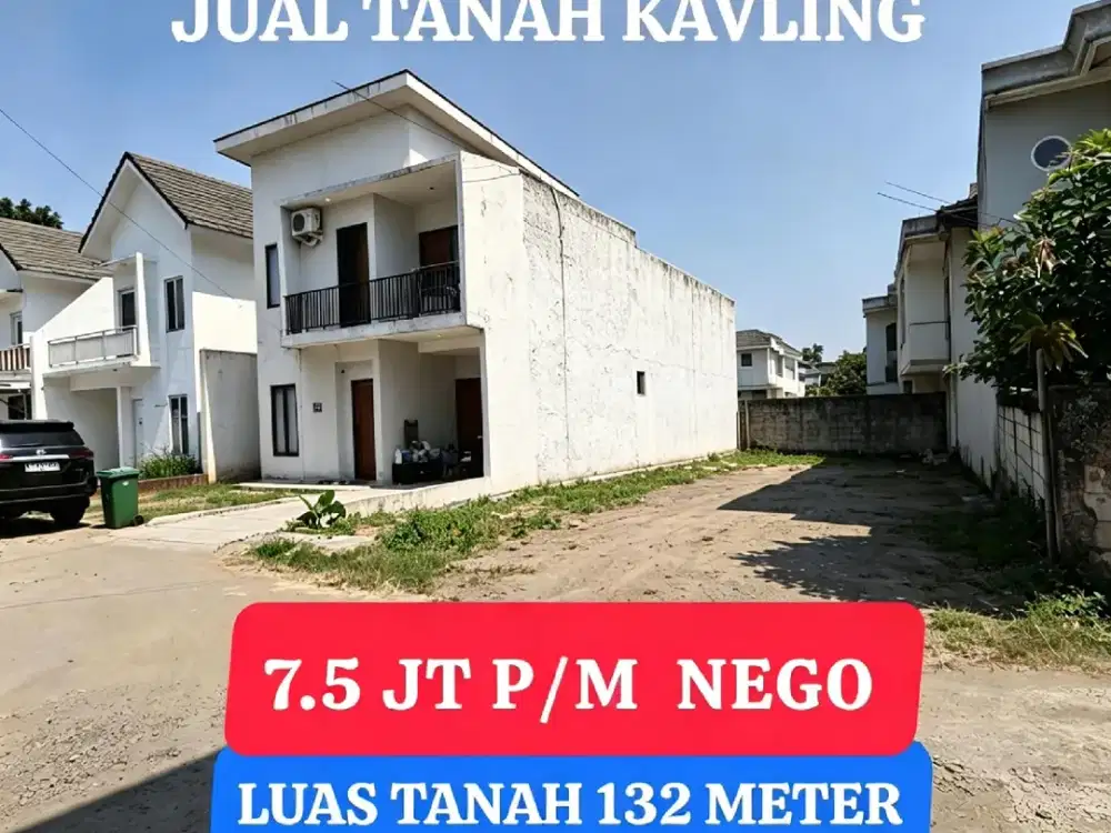 TANAH DIJUAL 132 METER DI JAGAKARSA