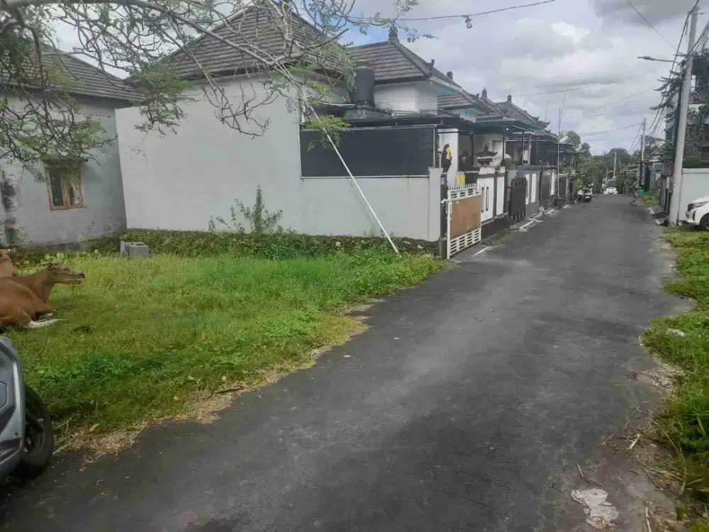 Jual Tanah Harga Global Luas 120m/1.2are lokasi Sempidi dekat Puspem Badung bali area Hunian