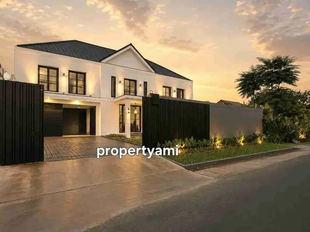 jual rumah Fully Furnished mewah lantai marmer di cipete jaksel