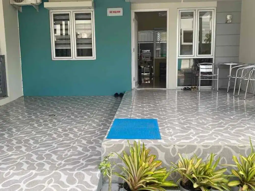 DISEWAKAN RUMAH FULL FURNISHED – CLUSTER GREEN VALLEY, CITRA GRAND CITY