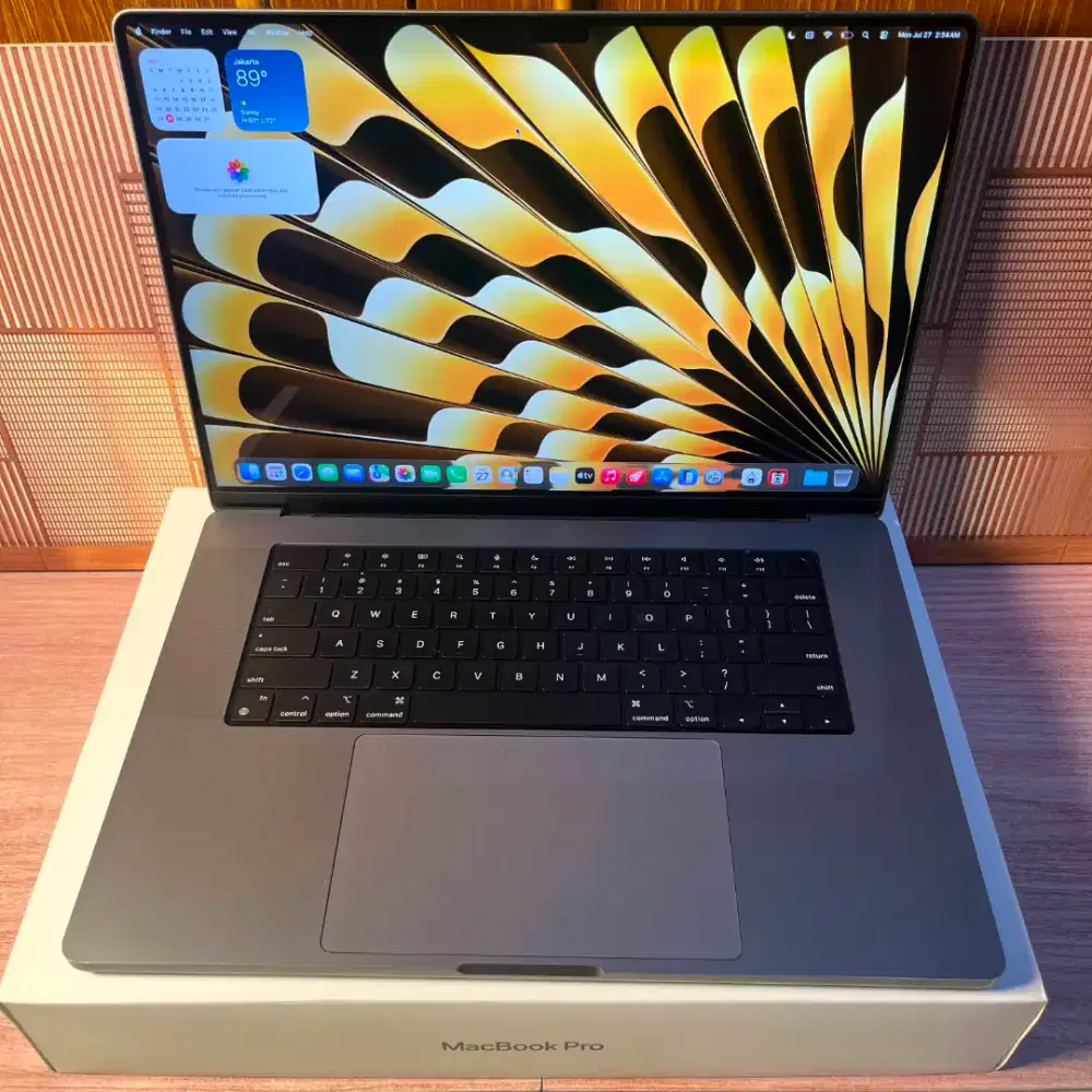 MACBOOK M1 PRO 16 16/512 Baterai 100%