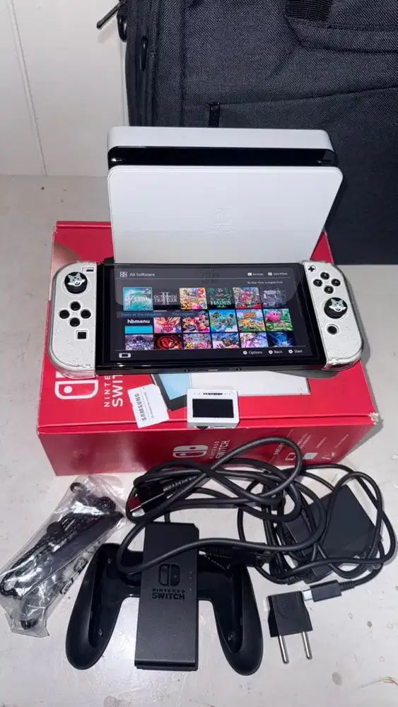 Dijual Bekas Nintendo switch oled 256gb mulus
