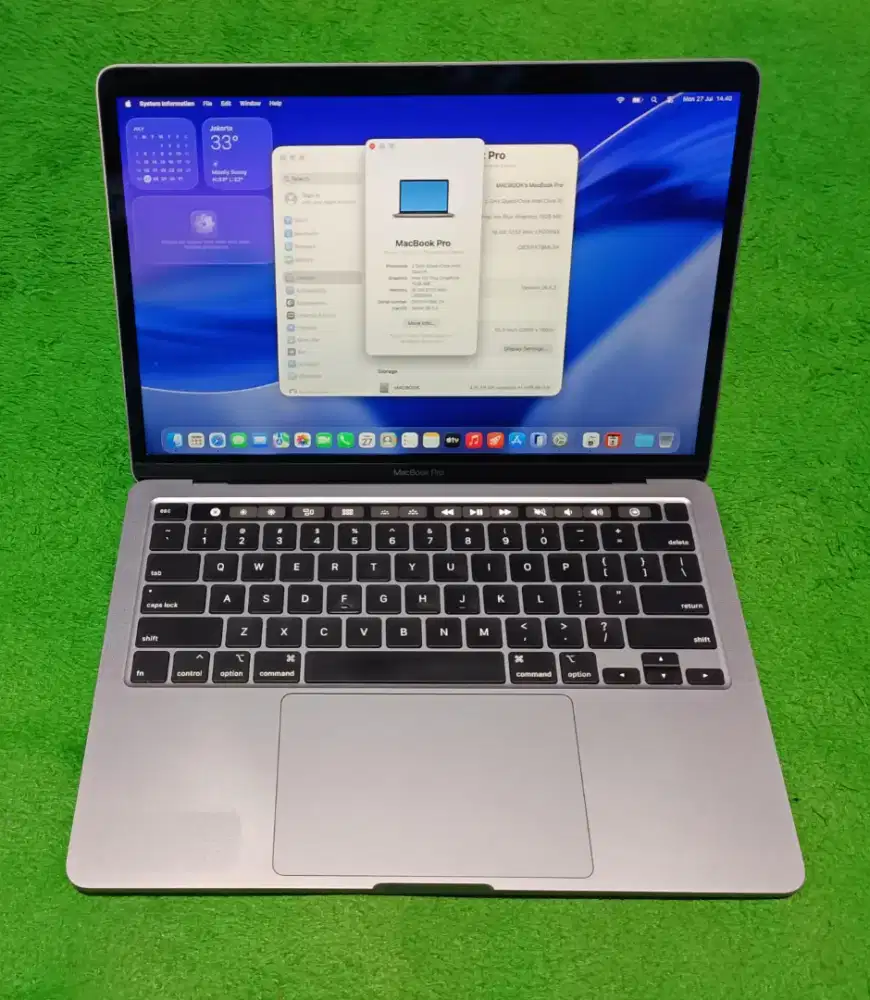 Apple MacBook Pro 2020 13inch i5 16/512 GB Grey Touchbar Murah