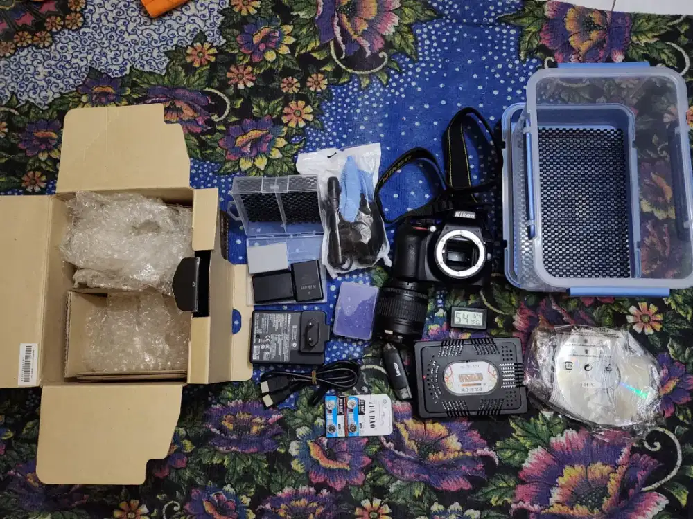 Dijual Nikon d3300 Fullset Second no minus