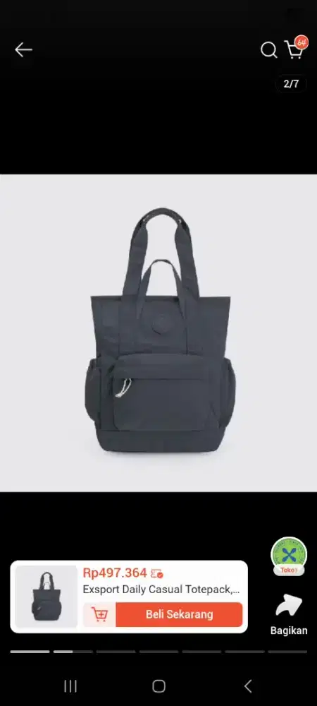 Tas exsport new daily totepack