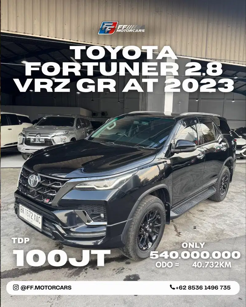 Toyota Fortuner 2.8 VRZ GR AT 2023.