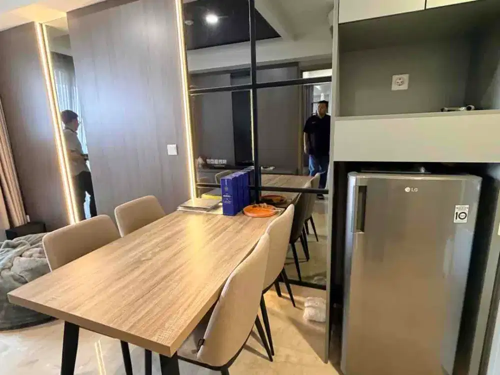 Dijual 1BR interior design Apartemen Goldcoast pik